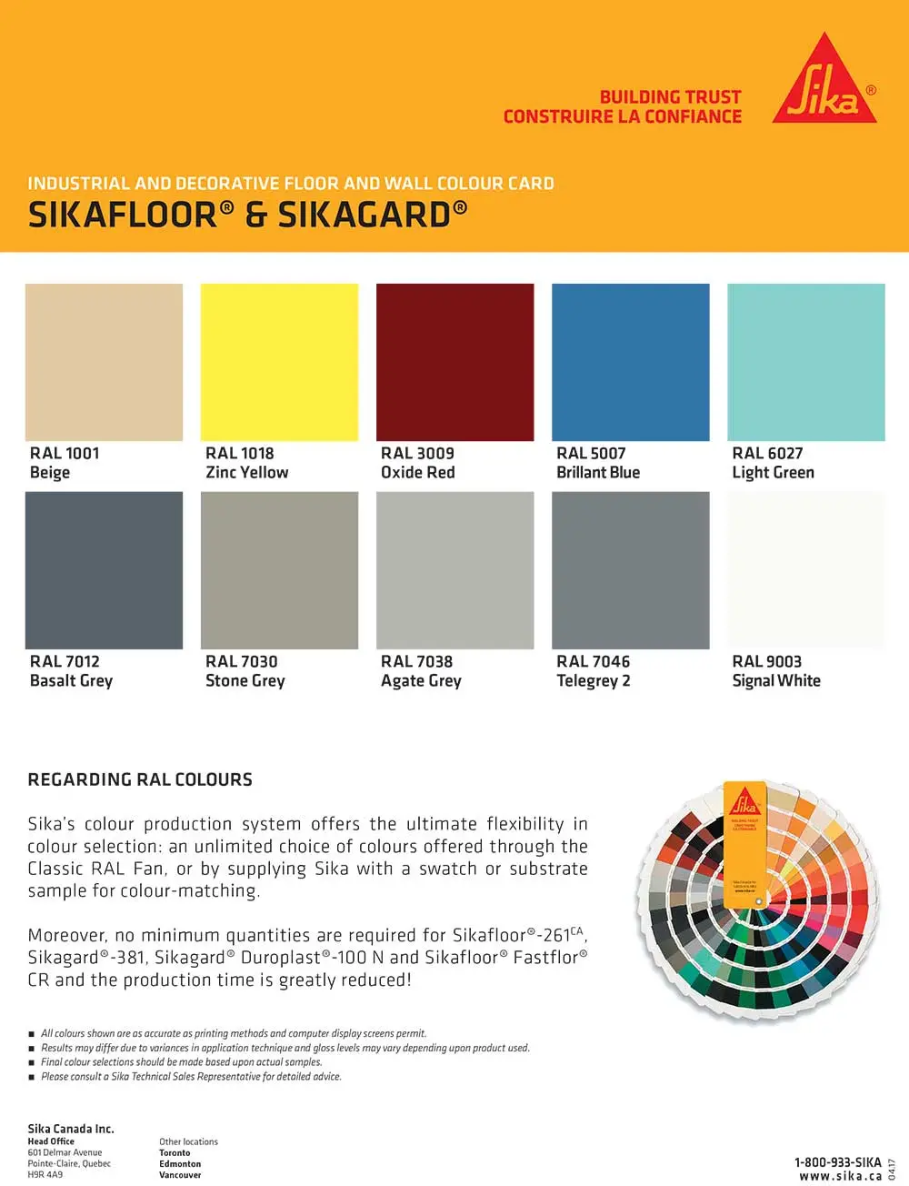 Sika-colour-Chart